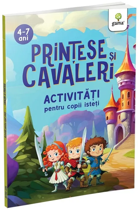 Coperta cărții Printese si cavaleri. Activitati pentru copii isteti