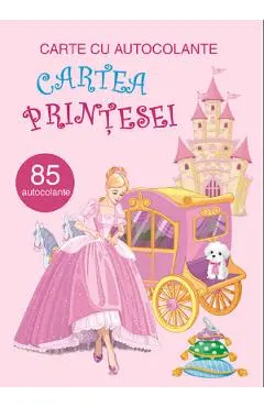 Coperta cărții Cartea printesei. Carte cu autocolante