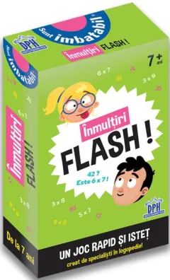 Coperta cărții Sunt imbatabil. Înmulțiri flash!
