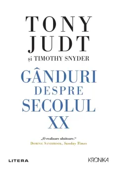 Coperta cărții Ganduri despre secolul XX