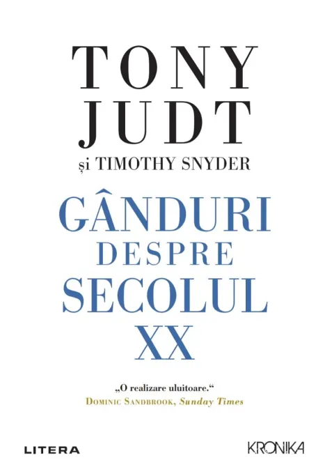 Coperta cărții Ganduri despre secolul XX