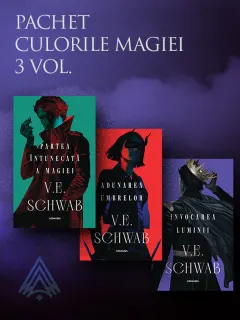 Coperta cărții Pachet Trilogia Culorile Magiei 3 vol.