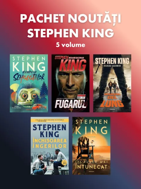 Coperta cărții Pachet Stephen King Noutăți 5 vol.