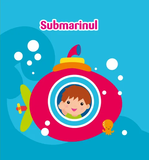 Coperta cărții Submarinul. Cărticica mea de baie