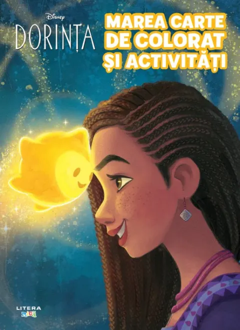 Coperta cărții Disney. Dorința. Marea carte de colorat și activități