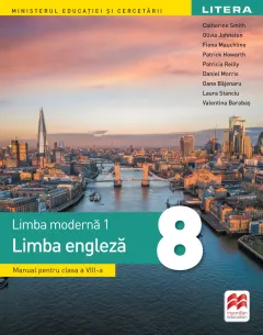 Coperta cărții Limba moderna 1. Limba engleza. Manual. Clasa a VIII-a