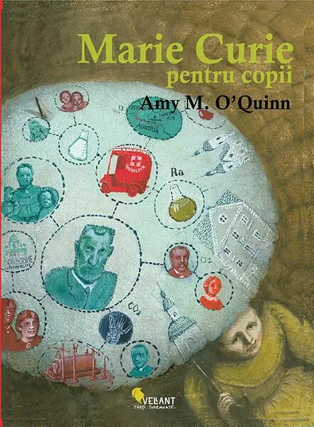 Coperta cărții Marie Curie pentru copii