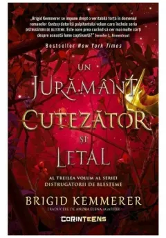Coperta cărții Un juramant cutezator si letal. Seria Distrugatorii de blesteme, Vol.3