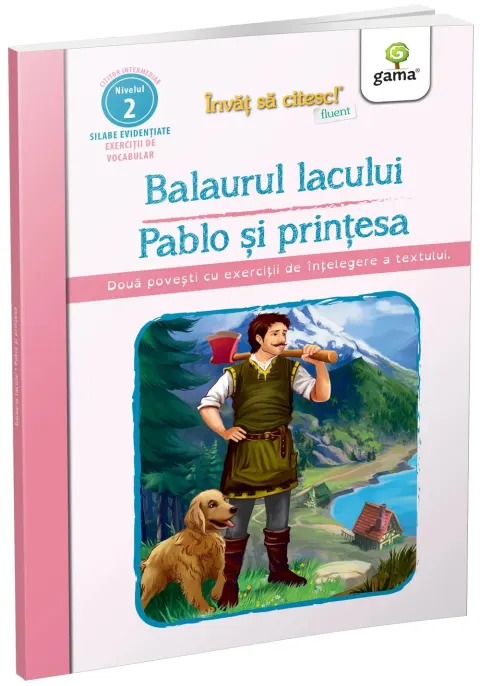 Coperta cărții Balaurul lacului • Pablo si printesa