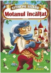 Coperta cărții Citim pe silabe - Motanul incaltat
