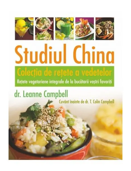 Coperta cărții Studiul China – Colecția de rețete a vedetelor