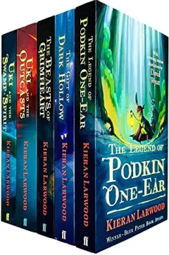 Coperta cărții Five Realms Kieran Larwood Collection 4 Books Set