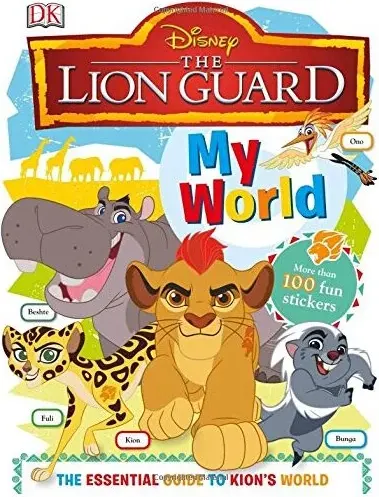 Coperta cărții My World The Essential Guide to Kion's World