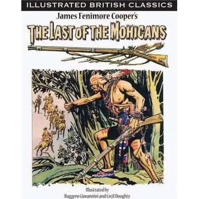 Coperta cărții James fenimore cooper's the last mohican