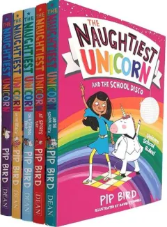 Coperta cărții The Naughtiest Unicorn series 5 Books Collection
