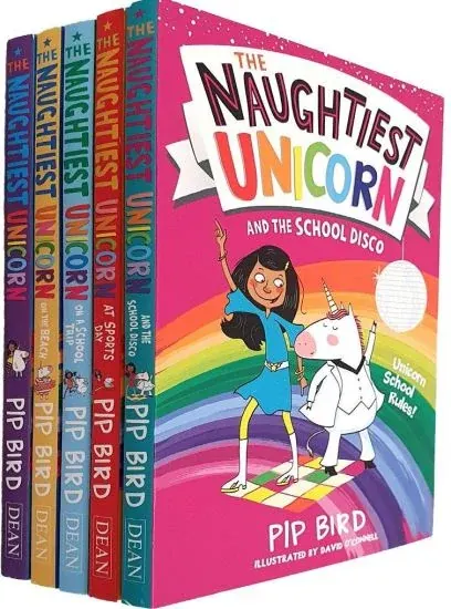 Coperta cărții The Naughtiest Unicorn series 5 Books Collection