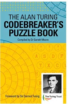 Coperta cărții The Alan Turing Codebreaker's Puzzle Book, Alan Mathison Turing