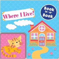 Coperta cărții Book in a book - where do i live?, na