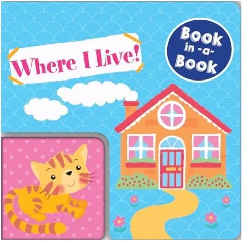 Coperta cărții Book in a book - where do i live?, na