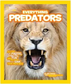 Coperta cărții National Geographic Kids Everything Predators