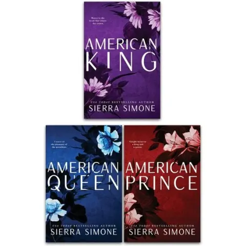 Coperta cărții Sierra Simone New Camelot Series 3 Books Set (american Prince, American King, American Queen)