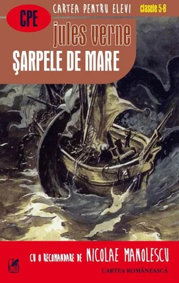 Coperta cărții Sarpele de mare