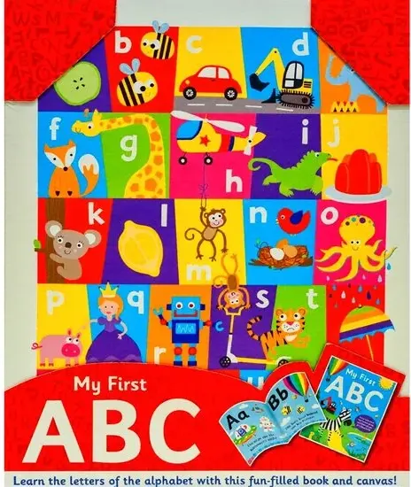 Coperta cărții Alphabet Book and Canvas
