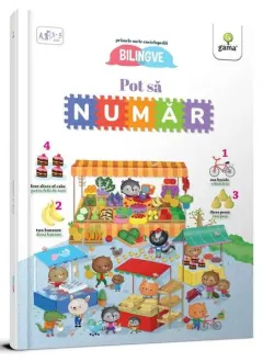 Coperta cărții Pot să număr! Primele mele enciclopedii bilingve