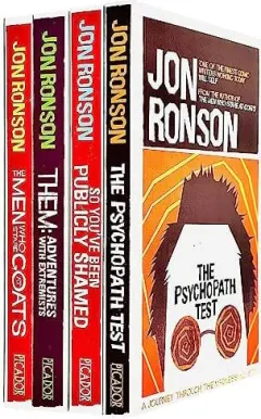 Coperta cărții Jon Ronson: 4 Books Collection