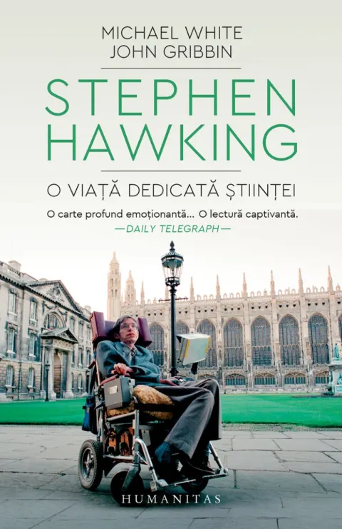 Coperta cărții Stephen Hawking. O viață dedicată științei
