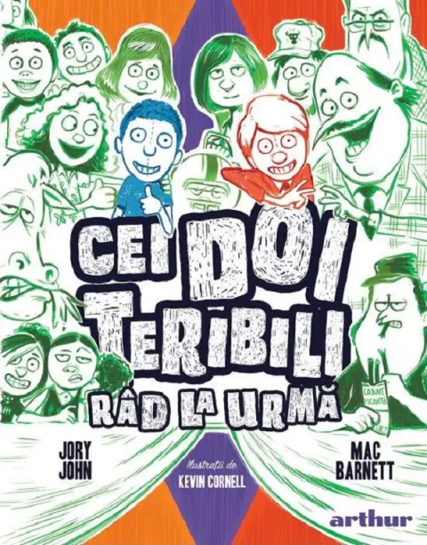 Coperta cărții Cei doi teribili rad la urma