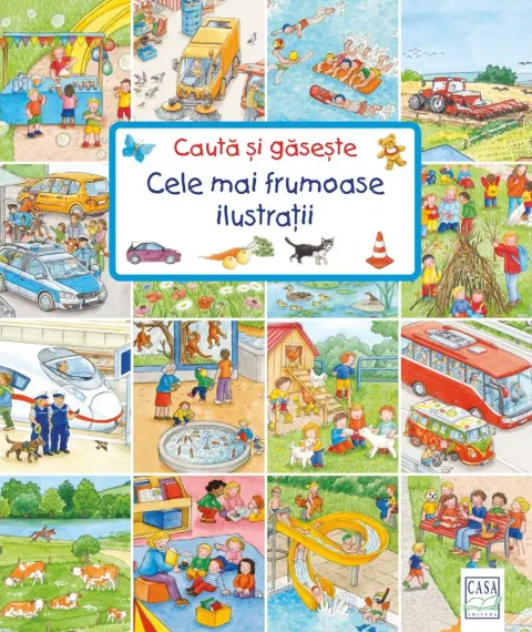 Coperta cărții Caută și găsește. Cele mai frumoase ilustrații