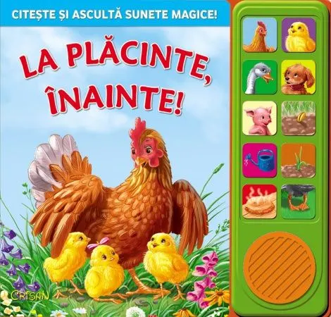 Coperta cărții La plăcinte, înainte!