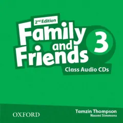 Coperta cărții Family and Friends 2E 3 Class CD (X3)