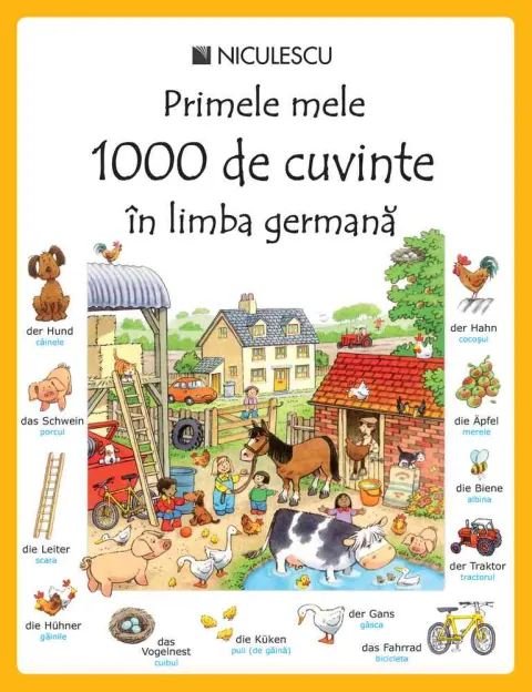 Coperta cărții Primele mele 1000 de cuvinte în limba germană