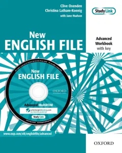Coperta cărții New English File Advanced Workbook with MultiROM Pack