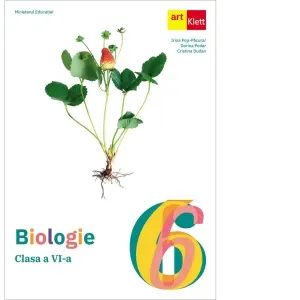 Coperta cărții Biologie. Manual pentru clasa a VI-a