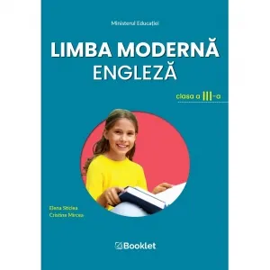 Coperta cărții Limba moderna engleza. Manual pentru clasa a III-a