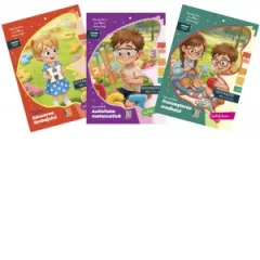 Coperta cărții Set 3 Carti Gradinita nivel I (4-5 ani): 1. Educarea limbajului; 2. Activitate matematica; 3. Cunoasterea mediului (An scolar 2026-2027)