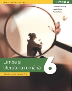 Coperta cărții Limba si literatura romana. Manual pentru clasa a VI-a