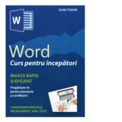 Coperta cărții Word. Curs pentru incepatori