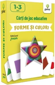 Coperta cărții Carti de joc educative - Forme si culori