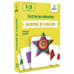 Coperta cărții Carti de joc educative - Forme si culori
