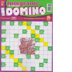 Coperta cărții Integrame si jocuri Domino, Nr. 34