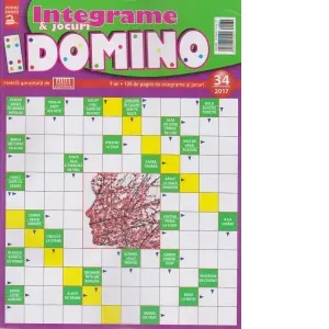 Coperta cărții Integrame si jocuri Domino, Nr. 34