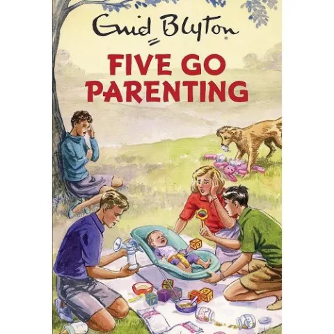 Coperta cărții Five Go Parenting