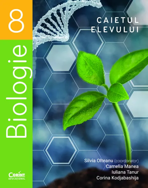 Coperta cărții Biologie. Caietul elevului pentru clasa a VIII-a