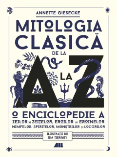 Coperta cărții Mitologia clasică de la A la Z