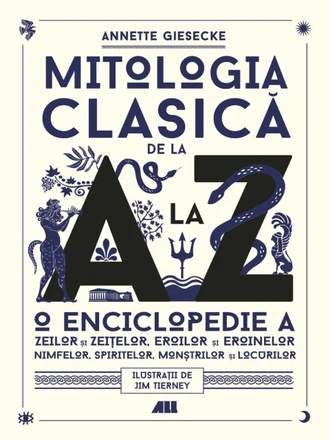 Coperta cărții Mitologia clasică de la A la Z