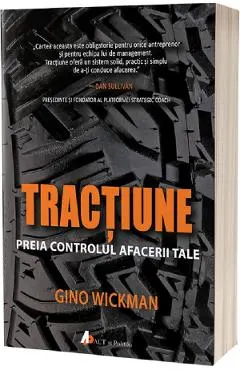 Coperta cărții Tracțiune. Preia controlul afacerii tale